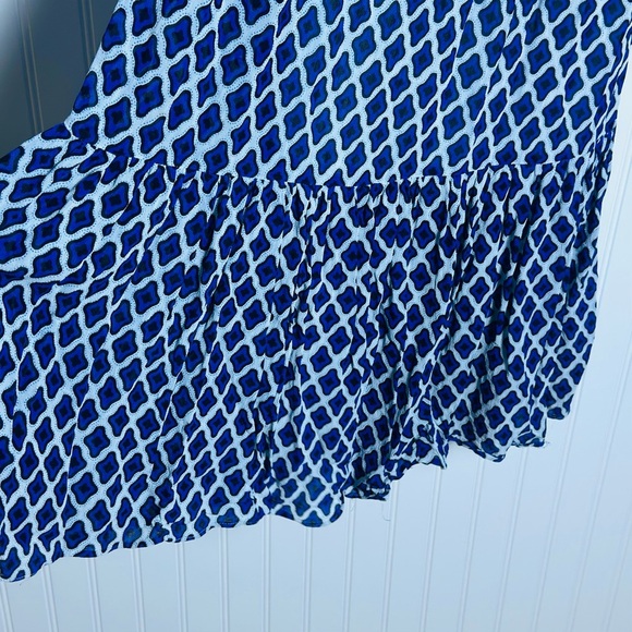 Anthropologie The Maeve Twofer Printed Tank Dress Medium Casual Pull Over Lined - Picture 6 of 13